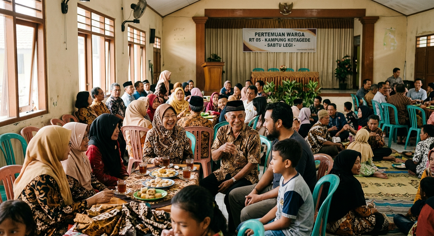 Pertemuan komunitas LIVESGP SIKKA - masyarakat Indonesia berkumpul bersama